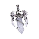 Maxbell Necklace Pendant Fashion Antique for Engagements Birthday Gifts Girlfriend White