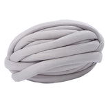 Maxbell Chunky Wool Yarn Filling Soft Knitting for Scarf Sweater Bed Fence Crochet smoke gray
