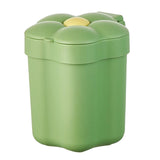 Maxbell Mini Desktop Trash Can Mini Wastebasket Garbage Bin Waste Can for Bathroom Green