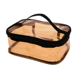 Max PVC Travel Clear Cosmetic Toiletry Wash Pouch Makeup Storage Zipper Bag 1#