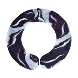 Maxbell Silicone Salon Hair Dye Pad Hair Cutting Cape for Perm Hair Dye Hairdressing Black