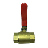 Max 1Pc Long Lever Female to Female Thread Brass Ball Valve Full Port G3/4" DN20