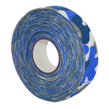 Maxbell 2.5Cmx25M Ice Hockey Cloth Tape Wrapping Breathable Nonslip Protector Cover Blue Camo