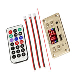 Maxbell Decoder Board 2*50W Support TF/USB TPA3116 DC 8V-24V Car Radio for Car Small Remote control