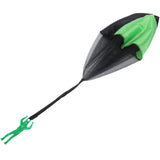 Maxbell Hand Throwing Parachute Outdoor Sports Kid Flying Trow Toy Game  Green