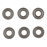 Max 6pc Double Shielded Ball Bearings Rolling for HG P407 HG801 HG802 5x11x4mm