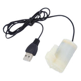 Max USB Micro Submersible Pump 3/5/6V Vertical for Hydroponics Fountains Ponds