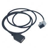 Maxbell USB AUX Audio Adapter Cable Connector Replacement for Honda Jazz from 2008