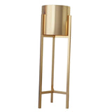 Maxbell Flower Pot Stand Support Planter Storage Display for Garden Home Bedroom 20cmx70cm Aureate