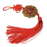 Max Maxb 1pc Feng Shui Coin Chinese Knot Pendant Lucky Amulet Home Decor Ornament