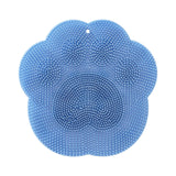 Maxbell Silicone Foot Wash Smooths for Massages without Bending Exfoliates Foot Care Blue