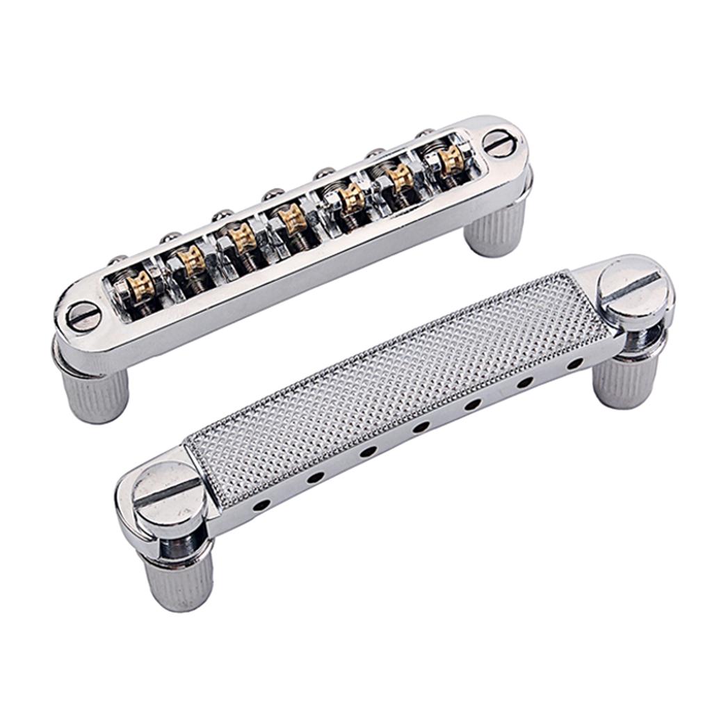 Max Roller Bridge Saddle with Matching Stud Post for 7 String Guitars