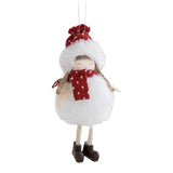 Maxbell Xmas Tree Hanging Pendant Tiny Home Decor for Holiday Outdoor Indoor Door Little Girl