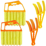 Maxbell Blinds Duster 7 Finger Blinds Cleaning Brush for Window Air Conditioners
