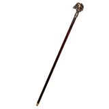 Maxbell Skull Head Walking Cane Joke Pretend Play for Prom Cosplay Fancy Dress Party