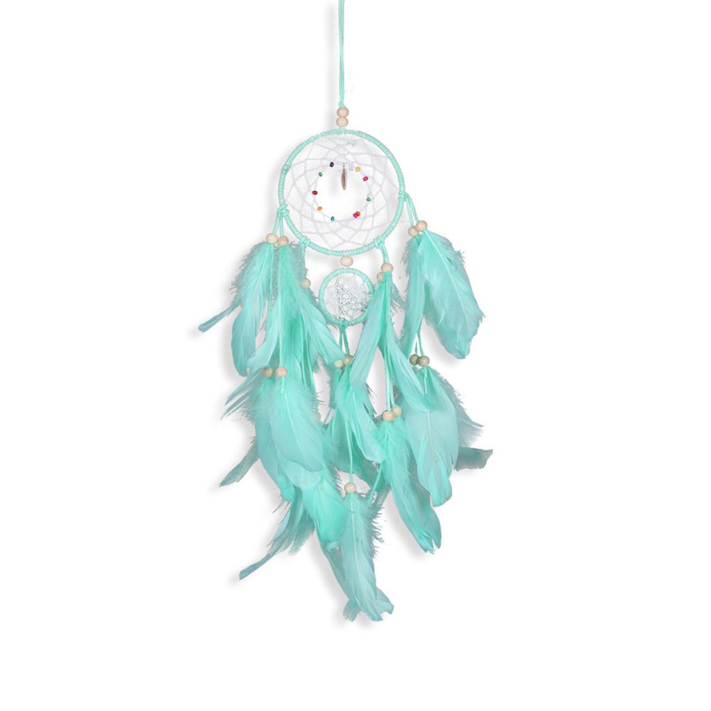 Max Handmade Dream Catcher Wall Hanging Ornament Car Bedroom Decor Light Green