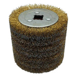 Maxbell Steel Wire Brush Wheel Polishing Deburring Wheel f/ Electric Striping 0.5mm