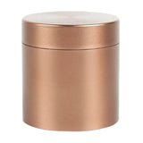 Max Small Metal Storage Box Coffee Tea Tins Canisters With Airtight Lids Coffee