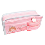 Maxbell Pencil Cases Pen Storage Bags Pouch School Stationery Supplies Pink