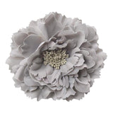 Maxbell Decorative Flower Curtain Tiebacks Voile Drape Tiebacks Monthly Rose-Grey