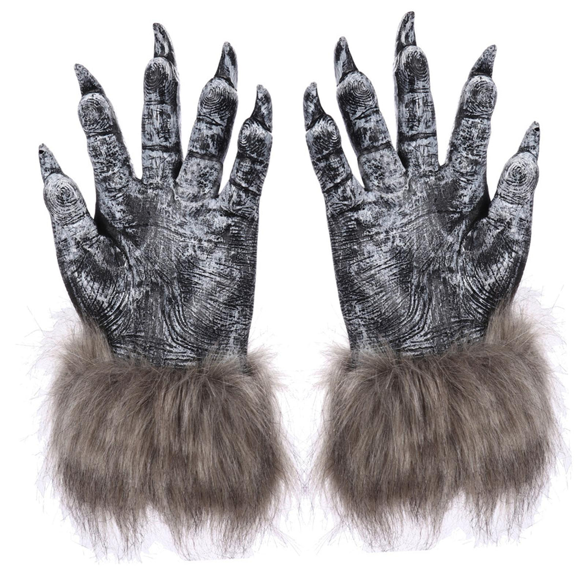 Maxbell Halloween Wolf Gloves Werewolf Costume Gift Fingernails Accessories Unisex