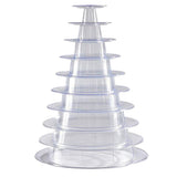 Maxbell Macaron Tower Display Macaron Stand for French Macarons for Party 10 Tier
