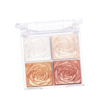 Maxbell Highlighter Eyeshadow Palette Highly Pigmented Professional Smooth Girl Stytle B