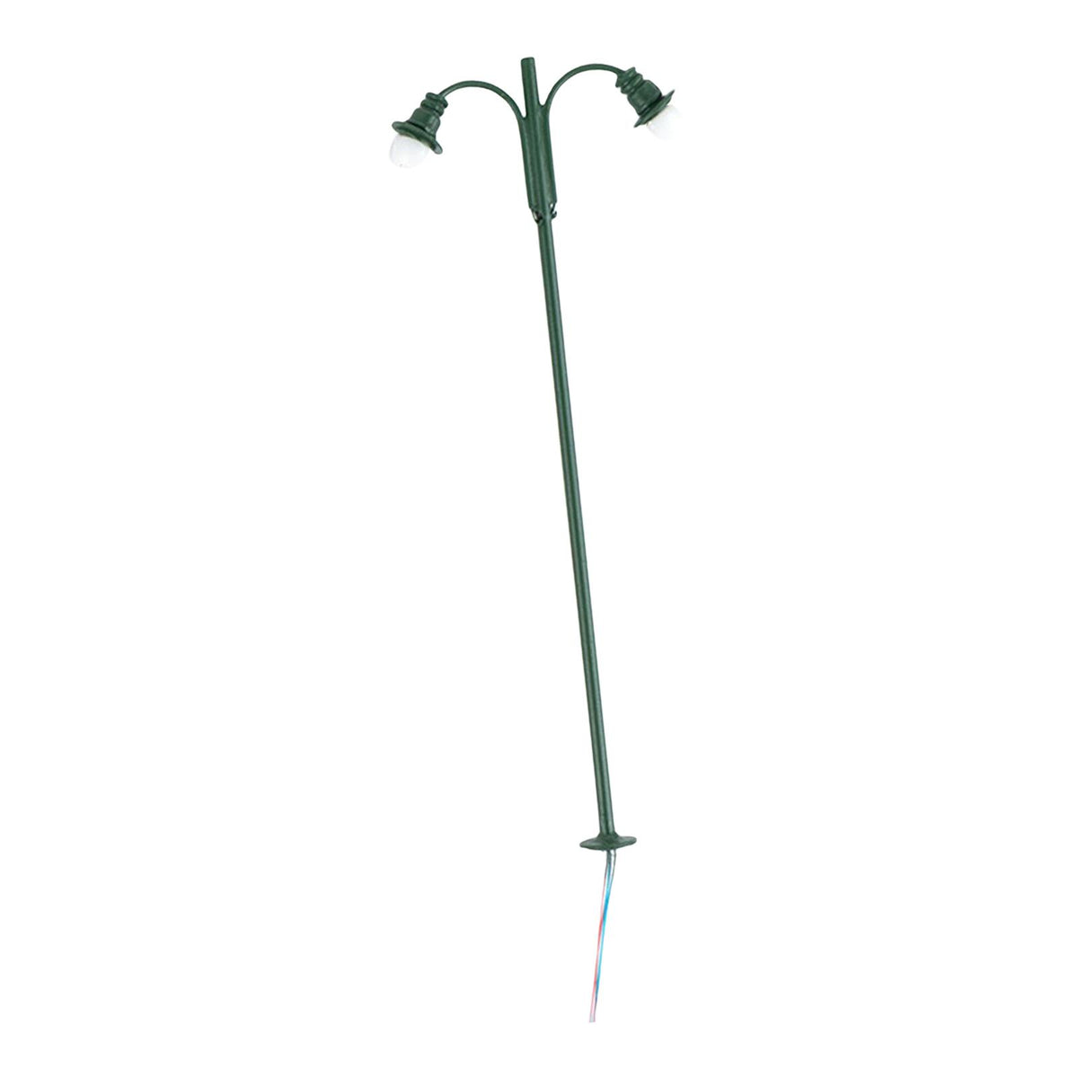 Maxbell 1:87 Miniature Street Light Model Micro Landscape Fairy Garden Accessories Green