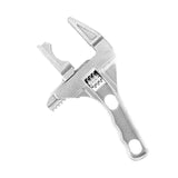 Maxbell Adjustable Wrench Short Shank 6-68mm Opening Range Repair Tool for Bathroom Style C