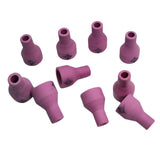 Max TIG Welding Torch Consumables Collet Body Ceramic Nozzle Pink 6x30