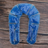 Max Reusable Non Toxic Gel Hot Cold Therapy Best Ice Pack for Neck Pain Blue