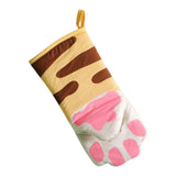 Maxbell Microwave Oven Gloves Cat Shaped Portable Cozy for BBQ Household Baking A