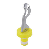 Maxbell Champagne Stopper Reusable Accessories for Home Bar Tool Bar Accessories yellow with white