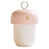 Max Maxb Portable Mini Humidifier with Lights USB Rechargeable for Home Office Pink