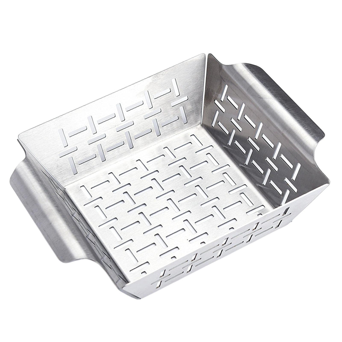 Maxbell Stainless Steel grill Accessories BBQ Grill Pan Grilling Bowl M
