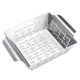 Maxbell Stainless Steel grill Accessories BBQ Grill Pan Grilling Bowl M
