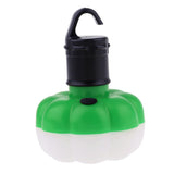 Maxbell Outdoor Camping Pumpkin Lantern Decoration Light LED Tent Hook Lamp Green