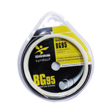 Maxbell Badminton Racket Racquet String Nylon High Strength for Training Men Women White