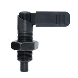 Max 1pc Indexing Plungers L Carbon Steel Index Bolts Locking Bolts w/ Grip Black M16-10