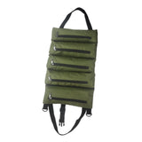 Maxbell Tool Pouch Rolling Carry Case Electrician Maintenance Tool Bag for Gifts