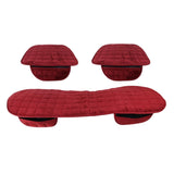 Maxbell 1x Car Seat Winter Anti Slip Cushion Soft Breathable Seat Cover Supplies Red