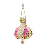 Maxbell Parrot Shredder Toy Lightweight Bird Chewing Toy Macaws Training Toy Pink