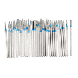 Maxbell 30 Pieces Tungsten Steel Nail Drill Bits for Nail File Manicure Pedicure 01