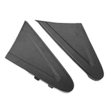 Maxbell 2x Car Front Exterior Pillar Corner Trim Triangle Cover for Honda Civic