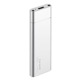Maxbell Portable 2TB External SSD Solid State Drive Typc C USB3.1 Compact Silver