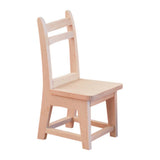 Maxbell 1:12 Wooden Mini Table Chair Dollhouse Miniatures Furniture Decor Accs