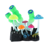 Max Aquarium Artificial Coral Decor Coral Hiding Ornament for Fish Tank  Green