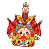 Maxbell Rabbit Cartoon DIY Handcrafts Portable Lantern Making Kit for