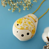 Maxbell 1 Piece Ceramic Alto Ocarina 6 Hole C Key for Children Adult Beginners