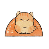 Maxbell Cat Mat Placemat Toilet Litter Tray Kitty Washable Pet Floor Kitten Orange
